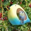 Wildlife World Ceramic Blue Tit Bird Feeder 1 Wildlife World Ceramic Blue Tit Bird Feeder -PlantEra Shop 1104193