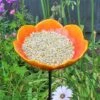 Wildlife World Red Wild Poppy Bird Feeder 1 Wildlife World Red Wild Poppy Bird Feeder -PlantEra Shop 1171310