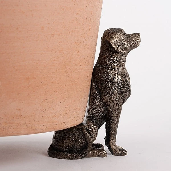 Jardinopia Plant Pot Feet Bronze Labrador - Set Of 3 3 Jardinopia Plant Pot Feet Bronze Labrador - Set Of 3