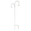 Panacea White French Country Scroll Shepherd Hook 1 Panacea White French Country Scroll Shepherd Hook -PlantEra Shop 1177388