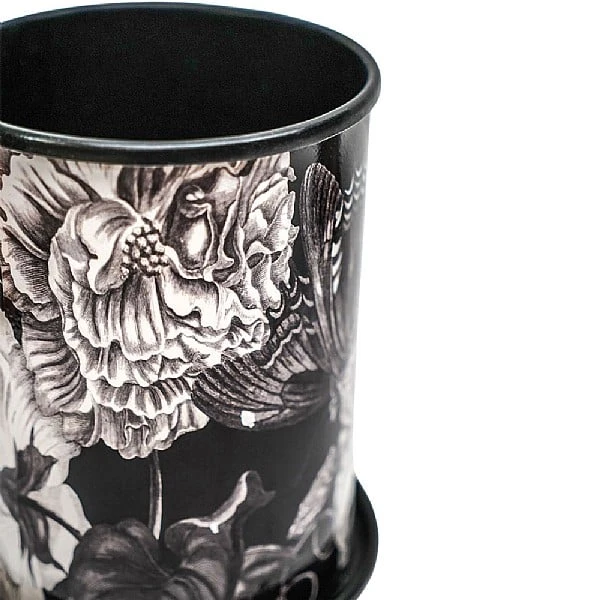 Kew Eclectic Orangery Noir Tall Planter With Saucer 13cm 4 Kew Eclectic Orangery Noir Tall Planter With Saucer 13cm - Image 2