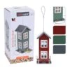 KOOPMAN Bird Feeder House 26cm (Assorted Designs) 2 KOOPMAN Bird Feeder House 26cm (Assorted Designs) -PlantEra Shop 1228047