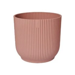 Elho Vibes Fold Round Planter 22cm Delicate Pink 12 Elho Vibes Fold Round Planter 22cm Delicate Pink -PlantEra Shop 1230824 5