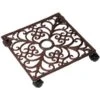 Fallen Fruits Classic Square Cast Iron Plant Trolley 1 Fallen Fruits Classic Square Cast Iron Plant Trolley -PlantEra Shop 342084