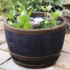 Blenheim Half Barrel Planter 61cm Copper 2 Blenheim Half Barrel Planter 61cm Copper -PlantEra Shop 934024