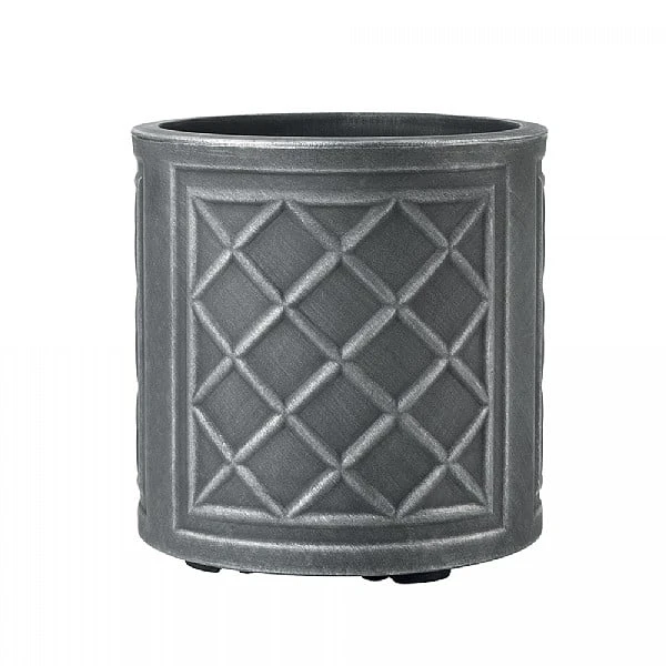 Stewart Garden 32cm Lead Effect Round Planter - Pewter 3 Stewart Garden 32cm Lead Effect Round Planter - Pewter