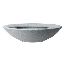 Stewart Garden Varese Low Bowl Planter 60cm - Alpine Grey 5 Stewart Garden Varese Low Bowl Planter 60cm - Alpine Grey -PlantEra Shop 975846 1
