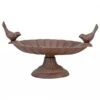 Fallen Fruits Bird Bath With 2 Birds -PlantEra Shop BIR542