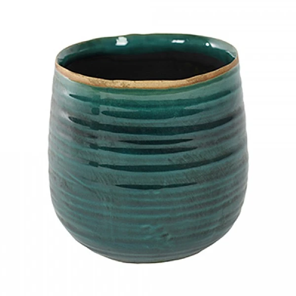 Ivyline Pot Como - Turquoise (Various Sizes) 4 Ivyline Pot Como - Turquoise (Various Sizes) - Image 2
