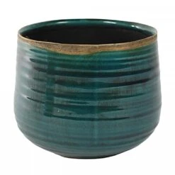 Ivyline Pot Como - Turquoise (Various Sizes) 7 Ivyline Pot Como - Turquoise (Various Sizes) -PlantEra Shop COMOTUR 2