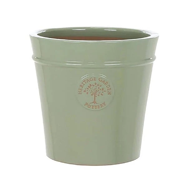 Woodlodge Heritage Edwardian Ceramic Pot Mint Green (Various Sizes) 4 Woodlodge Heritage Edwardian Ceramic Pot Mint Green (Various Sizes) - Image 2