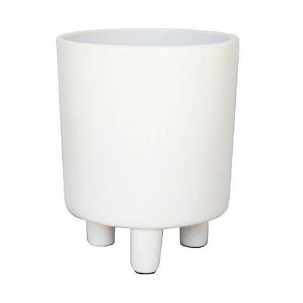 Ivyline Pisa Pot Cover White (Various Sizes) 3 Ivyline Pisa Pot Cover White (Various Sizes)