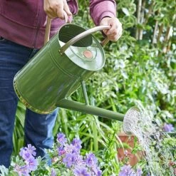 Smart Garden 9L Galvanised Steel Watering Can - Various Colours -PlantEra Shop LRGWTRCAN 5