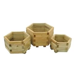 Forest York Wooden Planter -PlantEra Shop MFD84 1