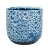 Ivyline Sapphire Reactive Glaze Pot Cover (Various Sizes) -PlantEra Shop SAPPHIREREACT