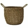 Ivyline Seagrass Natural Lined Basket (Various Sizes) 1 Ivyline Seagrass Natural Lined Basket (Various Sizes) -PlantEra Shop SEANATLIN