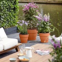 Elho Vibia Campana 35cm Round Planter (Various Colours)